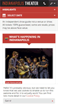 Mobile Screenshot of indianapolis-theater.com